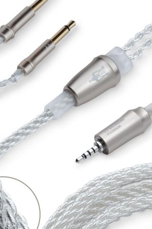 Meze Audio 99 Series Silver Replacement cable (2.5mm. 3.5mm or 4.4mm)